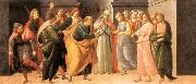 BARTOLOMEO DI GIOVANNI Predella: Marriage of Mary oil painting artist